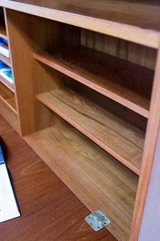 Image 1 of Credenza vintage Poul Hundevad in teak per segreteria