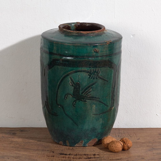 Antike glasierte Vase (ca. 1820) #36 – Vasen (photo 4 of 40)
