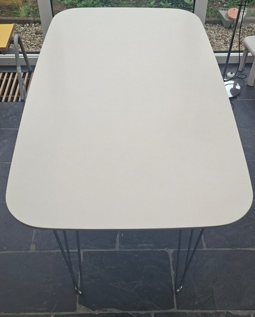 Eettafel of bureau, Scandinavisch Design van Gangso Denmark, vintage