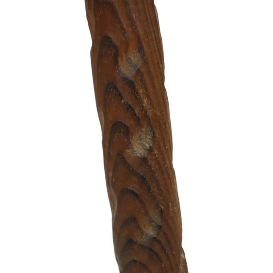 Image 1 of Spanischer Milchhocker, Brutalistischer Dreibeinhocker