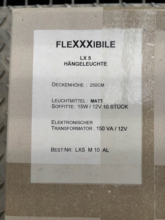 Lucelab / Lucefer FleXXXibile LX 5 lampada a sospensione di design – Oliver Michl – Illuminazione, Metallo (photo 5 of 14)