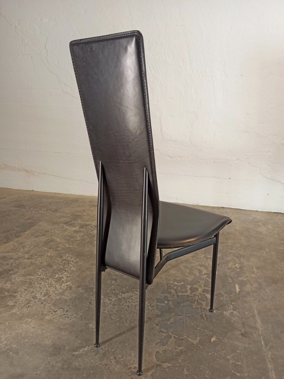 Image 1 of 4 x Fasem Italian design dining chairs 