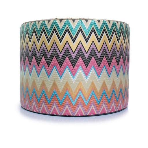 Puf Missoni, Agadir – hockers en poefs, Polyester