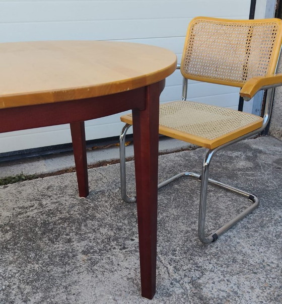 Image 1 of Extendable Scandinavian dining table attributed to Hans Ehrlin for Tranås - 1980s
