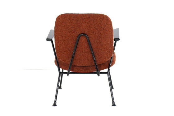 Image 1 of  Set 2 Gijs van der Sluis fauteuils "No. 12"  vintage nieuw gestoffeerd