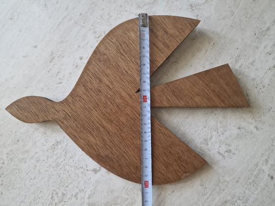 Image 1 of Trio of wooden birds for wall decoration