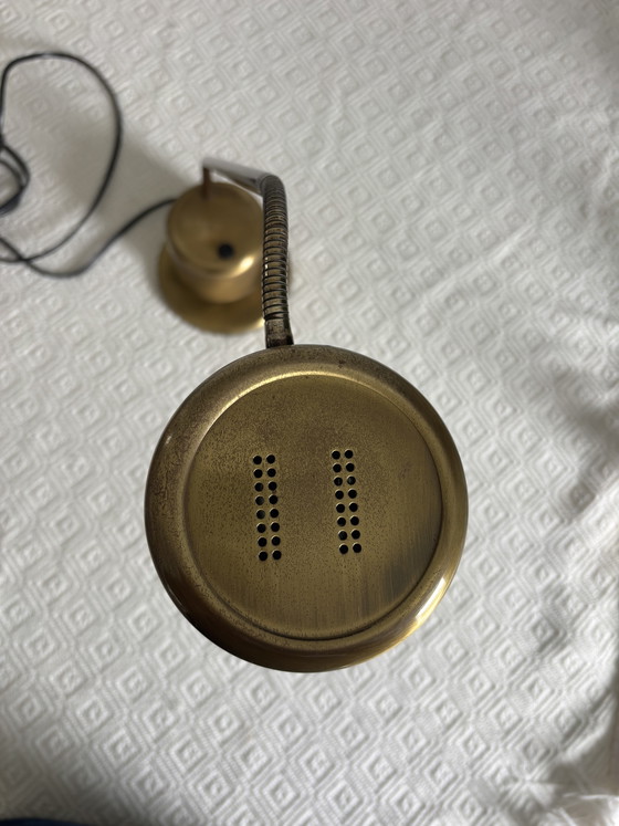 Image 1 of Vrieland gelede messing bureaulamp