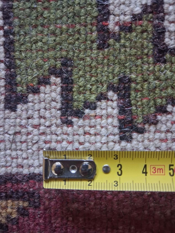 Tapis Anatolien Kars Kazak fait main 141×110cm, Coton, Laine, Multicolore (photo 11 sur 13)
