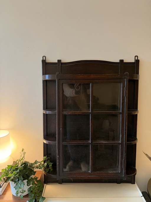 Vitrine murale vintage