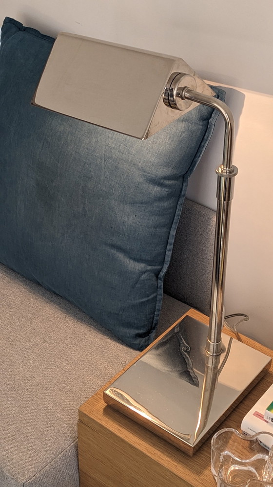 Image 1 of Ralph Lauren Agatha O'Bankers Desk Lamp Extendable Chrome