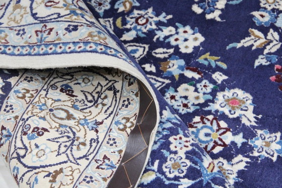 Image 1 of Original Handgeknüpfter Perserteppich Nain 9 LA Fein mit Seide 345 x 150 cm