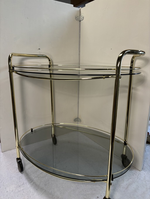 Servierwagen aus der Mitte des Jahrhunderts