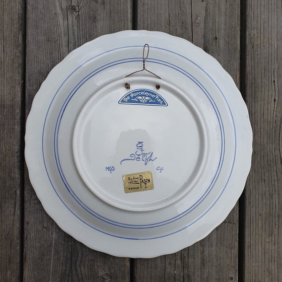 Image 1 of Delfs porselein van de Porceleyne fles Royal Delft Holland 1961