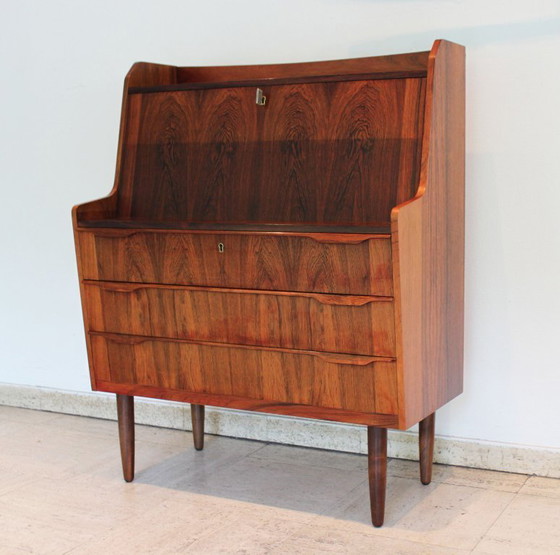 Image 1 of Mahogany desk, Norway, 60's.