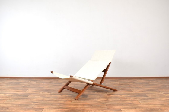 Image 1 of Mid-Century Danish Easy Chair / Lounger by Lauge Vestergaard for Cado, 1960s.