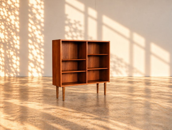 vintage teak boekenkast – Boekenkasten, Hout (photo 2 of 6)