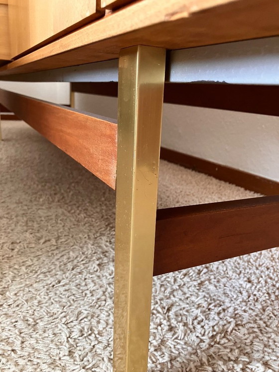 Image 1 of Vintage Fristho Franeker Sideboard (Modulus) with Brass Details – 1950s