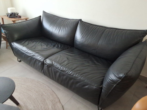 Lederen Zetels Jess – 3-5 zitsbanken, Leather, Metal (photo 4 of 5)