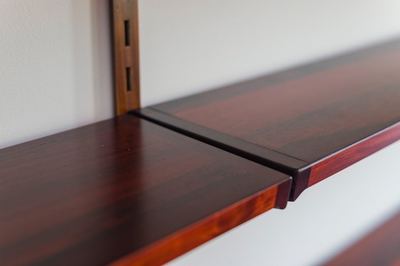 Image 1 of Modularer Wandschrank aus Palisanderholz von Kai Kristiansen für FM Møbler, 1960er Jahre