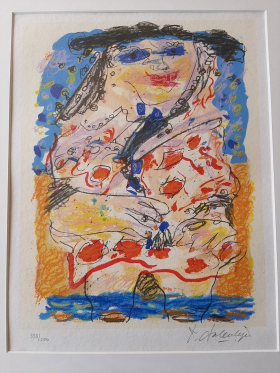 Image 1 of Kees Salentijn, serigrafia, senza titolo