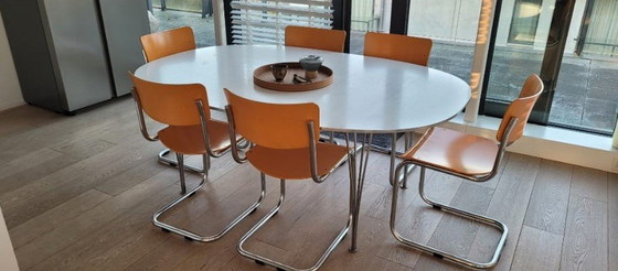 Image 1 of Superellipse™ Dining Table (Designed by Piet Hein & Bruno Mathsson, 1968)