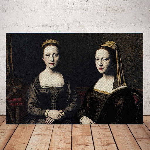 Foto stampata su plexiglass / Arte barocca rivisitata / Edizione limitata / Decorazione originale