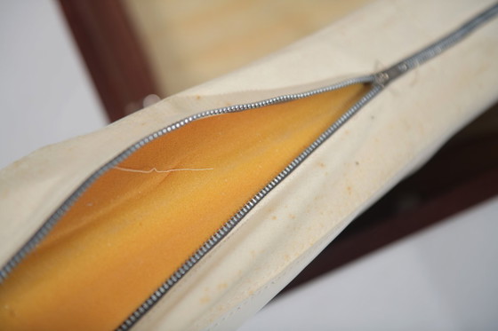 Image 1 of Splendido divano vintage Oriolo in pelle disegnato da Claudio Salocchi per Sormani, anni '60.