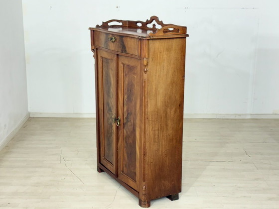 Image 1 of Antikes Gründerzeit Vertiko / Kommode / Schrank – um 1900