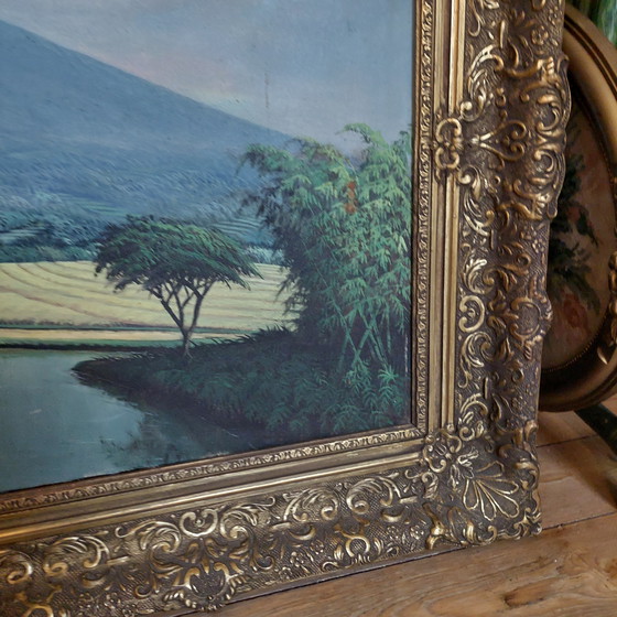 Image 1 of Dipinto in cornice originale d'epoca