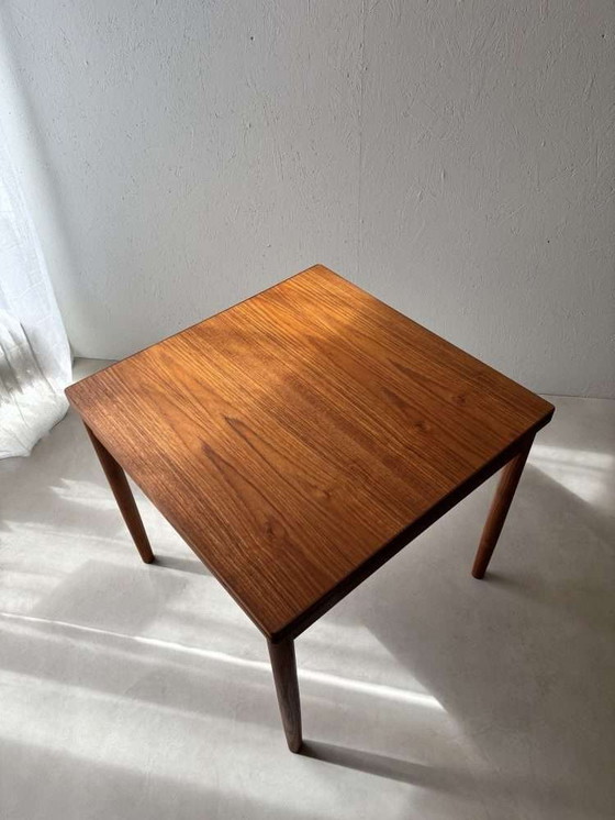 Image 1 of Skandinavisches Design Esstisch massiv Teak 1960s