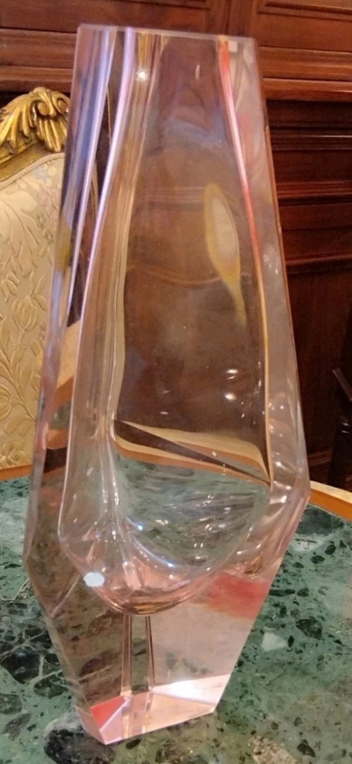 1960s Murano submerged glass vase