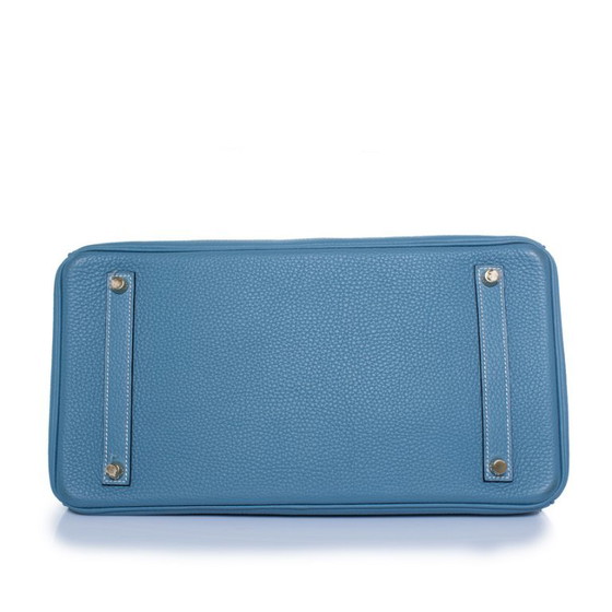 Bolso Birkin 35 de Hermes en piel Togo, modelo Blue Jean. – Hermès, Bolsos de mano, Calfskin (photo 3 of 10)