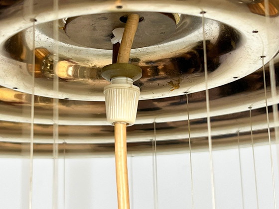 Image 1 of Lampada da soffitto a spirale di Verner Panton per Lüber AG, modello SP1, Germania, anni '70.