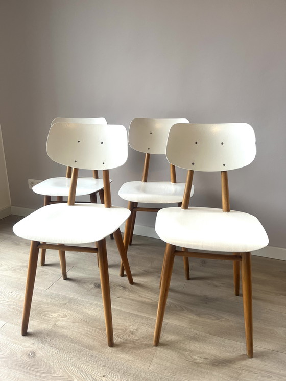 Image 1 of Chaises Ton vintage des années 1960