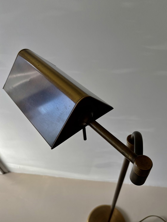 Image 1 of Herda messing vloerlamp jaren 80