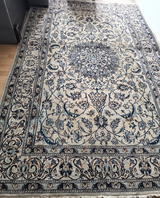Vintage Perzisch Nain Tapijt – Handgeknoopt – 3x2m – Pas professioneel gereinigd