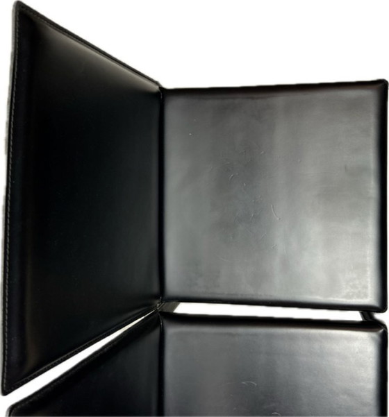 Image 1 of 4 X Kristalia Designer Stühle Sattelleder