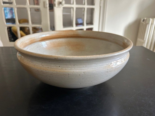 Ensaladera grande de gres "Marsh Stoneware"