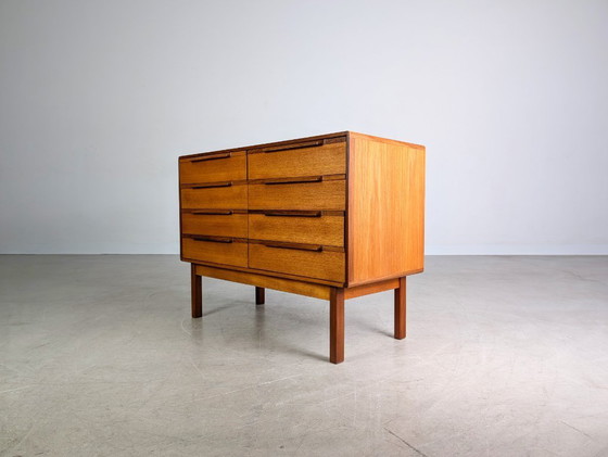 Image 1 of Origineel Asko Finland dressoir midcentury ladekast vintage teak3
