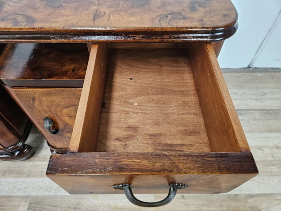 Image 1 of Nachtkastjes in Art Deco-stijl uit de jaren 50