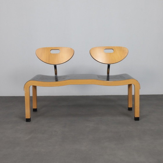 Image 1 of Bench Moment de Ruud-Jan Kokke para Kembo, diseño posmoderno holandés, década de 1990