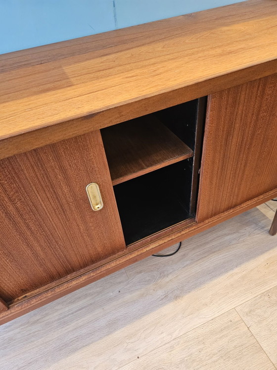 Credenza Vintage in Teak Design Danese Mobile Basso Silkeborg – Credenze, Legno (photo 7 of 11)