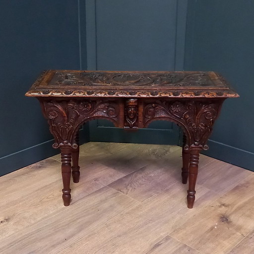 Banco con somier del siglo XIX