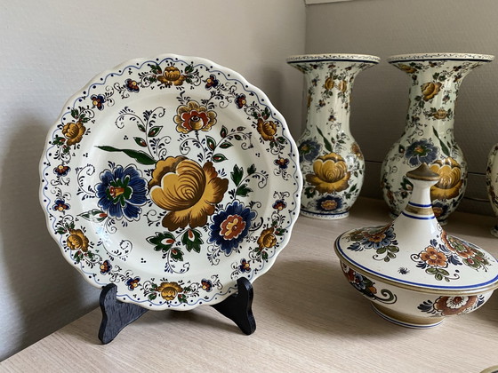 Grote verzameling Delfts aardewerk, delfts blauw, Decoratie, Keramiek, Blauw (foto 2 van 15)