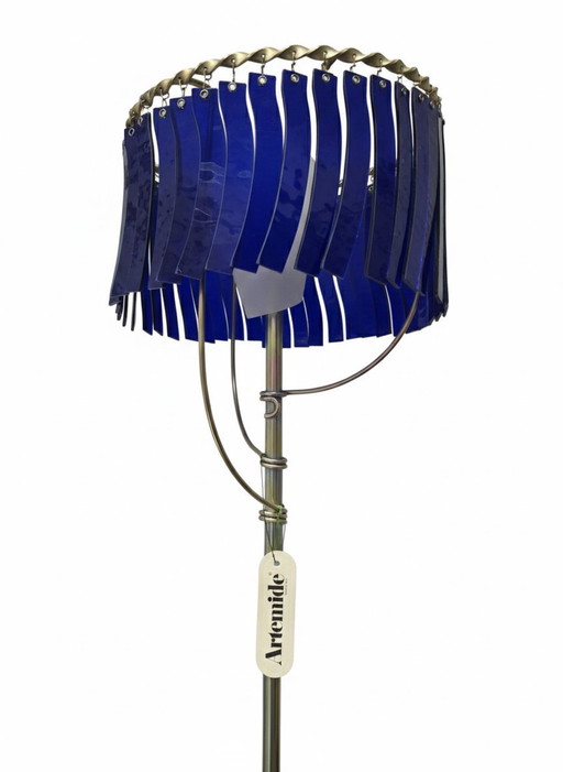 Priamo floor lamp by Artemide, designed by Toni Cordero, new from exhibition.