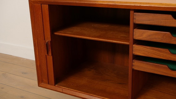 Image 1 of Credenza vintage | Svend Aage Larsen | Design danese | Anta a tamburo