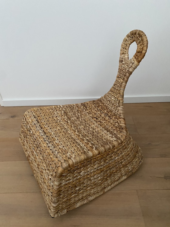 Image 1 of Poltrona a dondolo vintage Ikea PS Gullholmen in vimini – di Maria Vinka