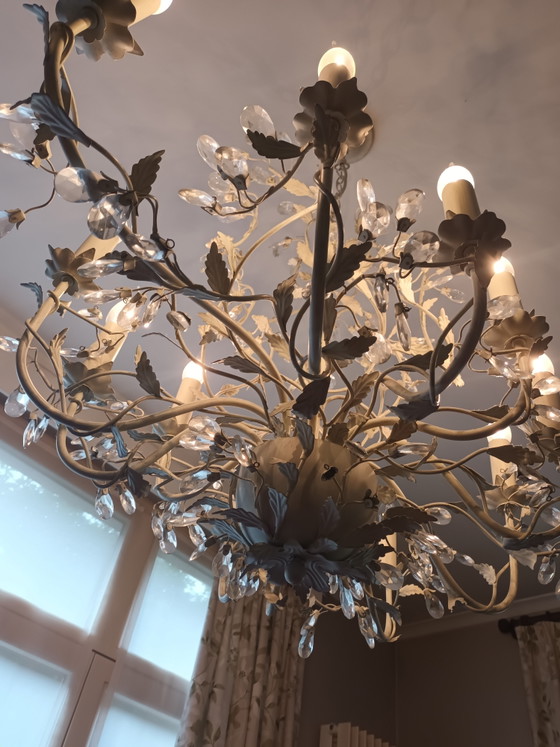 Chandelier – Glass, Metal (photo 2 of 5)