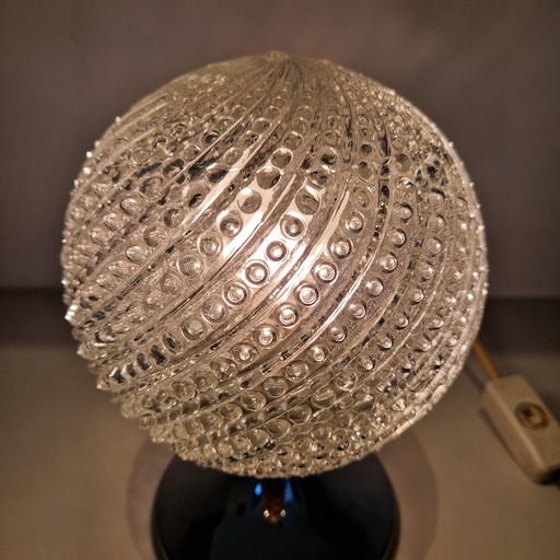 Vintage Tischlampe mit Tulpenfuß von Otto Leuchten