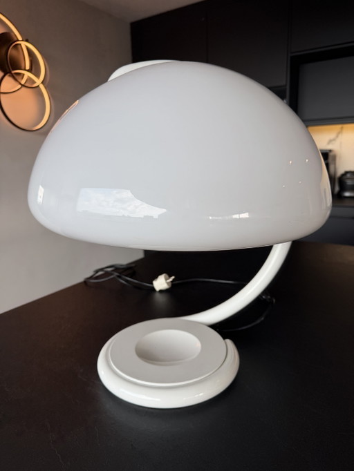 Elio Martinelli Lamp Serpente – Martinelli Luce, tafellampen, Plastic, Metal